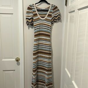 Zara Crochet Knit Dress